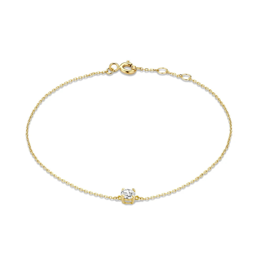 CANNER S925 Sterling Silver Bracelet For Women Stacked Wear Temperament Versatile Pearl Chains Bracelet Hand Ornament Jewelry