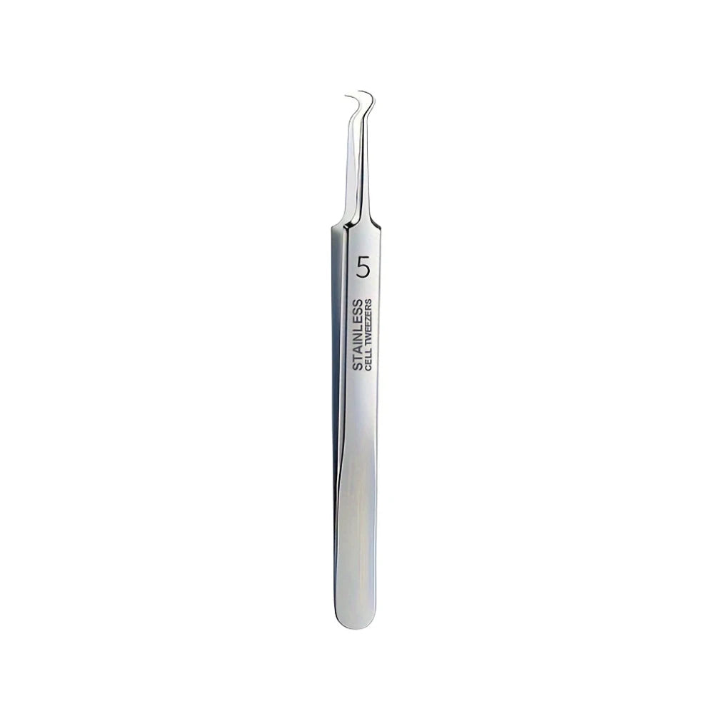 High-Quality Ultra-fine No. 5 Cell Pimples Blackhead Clip Tweezers Beauty Salon Special Scraping Artifact Acne Needle Tool