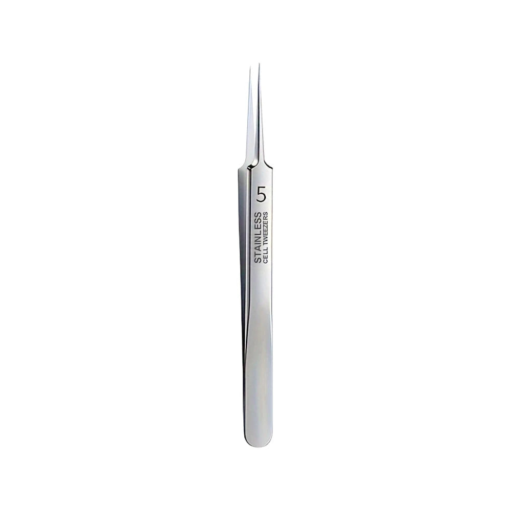 High-Quality Ultra-fine No. 5 Cell Pimples Blackhead Clip Tweezers Beauty Salon Special Scraping Artifact Acne Needle Tool